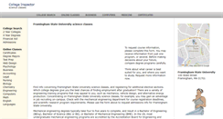 Desktop Screenshot of framinghamstateuniversity.net